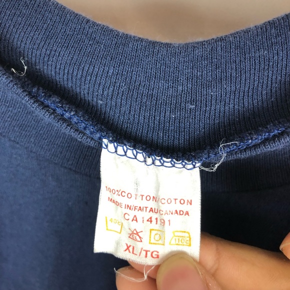 Vintage Adidas Style T shirt Trefoil 90s - Picture 4 of 5